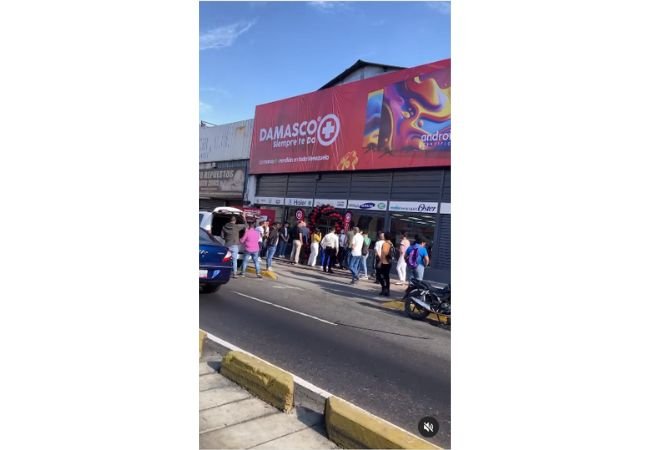 Fachada de Tienda Damasco Nueva Granada